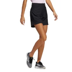 Adidas Women's 5 Inch Solid Shorts -Pum Golf Club Shop adidas ss21 womens 5 inch solid shorts black model