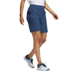 Adidas Women's 8.5 Inch Modern Bermuda Shorts -Pum Golf Club Shop adidas ss21 womens 8 5 inch modern bermuda shorts crew navy model