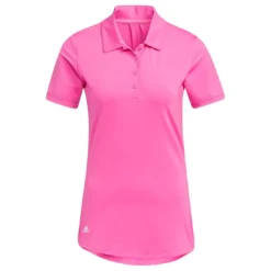 Adidas 2021 Women's Ultimate365 Solid Polo -Pum Golf Club Shop adidas ss21 womens ultimate365 solid polo screaming pink