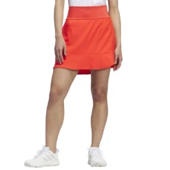 Adidas Women's 16 Inch Frill Skort 24 Adidas Women's 16 Inch Frill Skort -Pum Golf Club Shop adidas ss22 womens 16 inch frill skort bright red itempicture