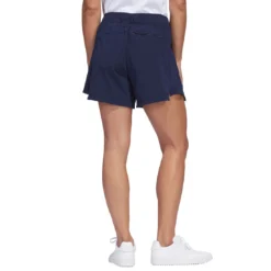 Adidas Women's Go-To 4 Inch Shorts -Pum Golf Club Shop adidas ss23 womens go to 4 inch shorts collegiate navy back itempicture