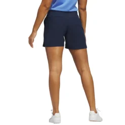 Adidas Women's Ultimate365 5 Inch Shorts -Pum Golf Club Shop adidas ss23 womens ultimate365 5 inch shorts collegiate navy back itempicture