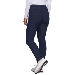 Adidas Women's Ultimate365 Full Length Pants -Pum Golf Club Shop adidas ss23 womens ultimate365 full length pants collegiate navy back itempicture