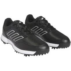 Adidas Tech Response 3.0 Golf Shoes Black/Black/White 9 Adidas Tech Response 3.0 Golf Shoes Black/Black/White -Pum Golf Club Shop adidas tech response 3 0 golf shoes black black white front itempicture