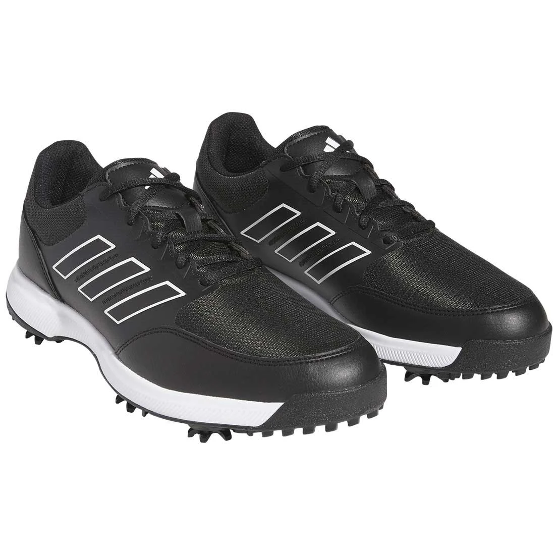 Adidas Tech Response 3.0 Golf Shoes Black/Black/White 3 Adidas Tech Response 3.0 Golf Shoes Black/Black/White - Image 3