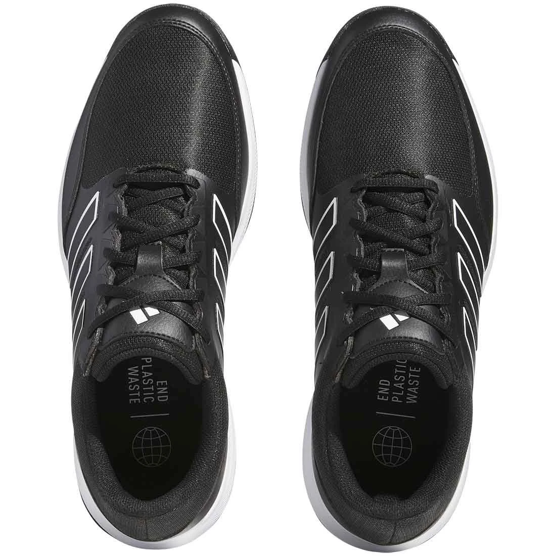 Adidas Tech Response 3.0 Golf Shoes Black/Black/White 5 Adidas Tech Response 3.0 Golf Shoes Black/Black/White - Image 5