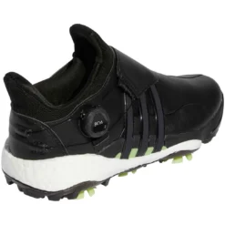 Adidas Tour360 Infinity BOA Golf Shoes Black/Pulse Lime -Pum Golf Club Shop adidas tour360 infinity golf shoes black pulse lime gy5338 back itempicture