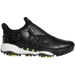 Adidas Tour360 Infinity BOA Golf Shoes Black/Pulse Lime