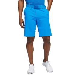 Adidas Ultimate365 Core 10-Inch Shorts -Pum Golf Club Shop adidas ultimate365 core 10 inch shorts blue rush on model itempicture