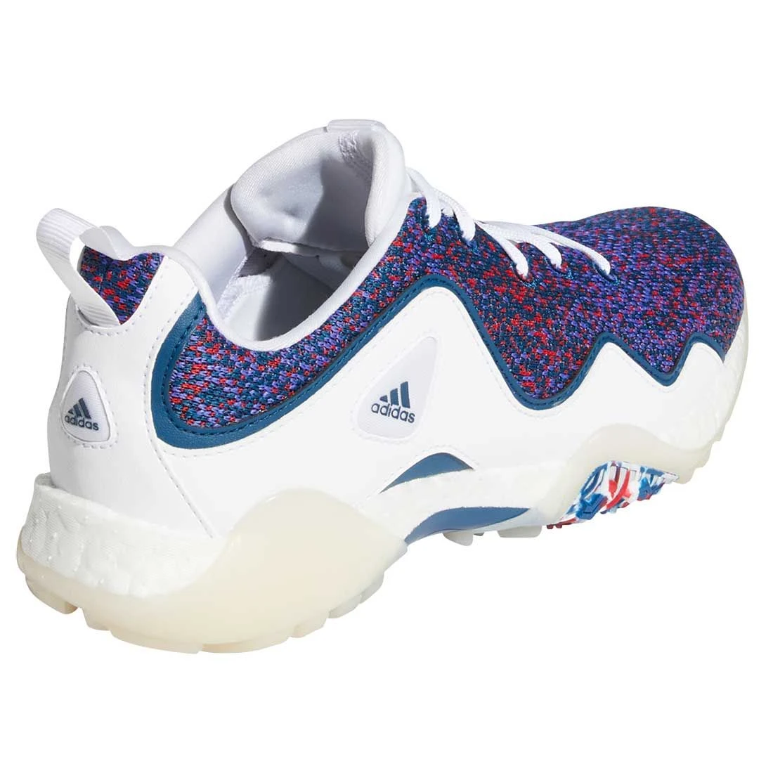 Adidas Women's Codechaos 21 Golf Shoes White/Marine/Scarlet 4 Adidas Women's Codechaos 21 Golf Shoes White/Marine/Scarlet - Image 4