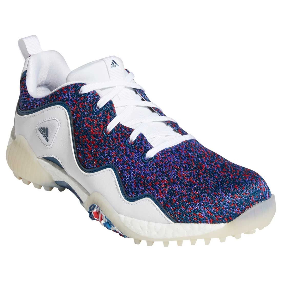Adidas Women's Codechaos 21 Golf Shoes White/Marine/Scarlet 3 Adidas Women's Codechaos 21 Golf Shoes White/Marine/Scarlet - Image 3