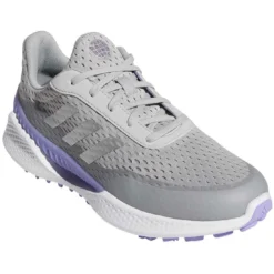 Adidas Women's Summervent Golf Shoes Grey Two/Silver/Light Purple 8 Adidas Women's Summervent Golf Shoes Grey Two/Silver/Light Purple -Pum Golf Club Shop adidas womens summervent golf shoes grey two silver light purple gv9749 front itempicture