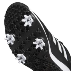 Adidas Women's Tech Response 3.0 Golf Shoes Black/White/Silver -Pum Golf Club Shop adidas womens tech response 3 0 golf shoes black white silver detail2 itempicture