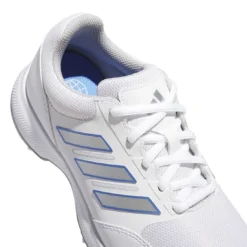 Adidas Women's Tech Response 3.0 Golf Shoes White/Silver/Blue Fusion 12 Adidas Women's Tech Response 3.0 Golf Shoes White/Silver/Blue Fusion -Pum Golf Club Shop adidas womens tech response 3 0 golf shoes white silver blue detail2 itempicture