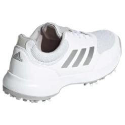 Adidas Women's Tech Response Golf Shoes White/Silver/Grey Two -Pum Golf Club Shop adidas womens tech response golf shoes white silver grey two back