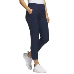 Adidas Women's Ultimate365 Ankle Pants -Pum Golf Club Shop adidas womens ultimate365 ankle pants collegiate navy side itempicture