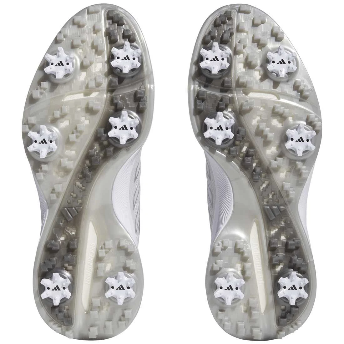 Adidas ZG23 Vent Golf Shoes Dash Grey/White/Silver 2 Adidas ZG23 Vent Golf Shoes Dash Grey/White/Silver - Image 2