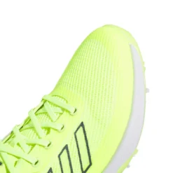 Adidas ZG23 Vent Golf Shoes Lucid Lemon/Artic Night -Pum Golf Club Shop adidas zg23 vent golf shoes lucid lemon artic night detail toe itempicture