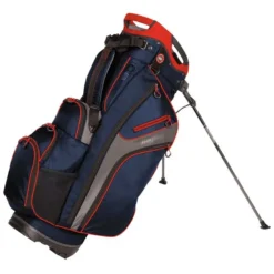 BagBoy 2023 Chiller Hybrid Stand Bag 6 BagBoy 2023 Chiller Hybrid Stand Bag -Pum Golf Club Shop bagboy 2022 chiller hybrid stand bag navy charcoal red itempicture