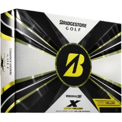 Bridgestone Tour B X Yellow Personalized Golf Balls