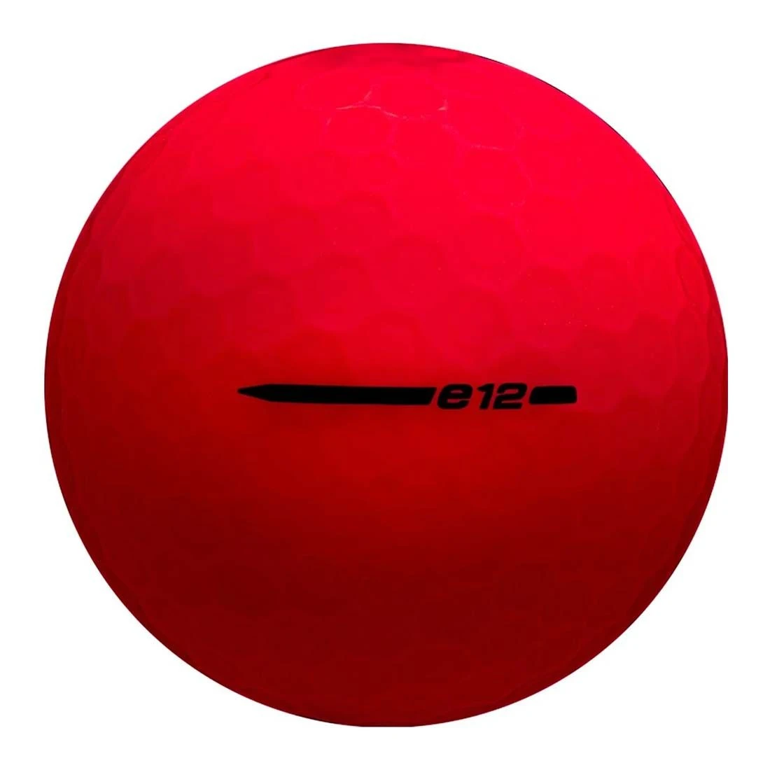 Bridgestone 2023 E12 Contact Matte Red Golf Balls 2 Bridgestone 2023 E12 Contact Matte Red Golf Balls - Image 2