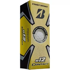 Bridgestone E12 Contact Golf Balls -Pum Golf Club Shop bridgestone 2023 e12 contact white golf balls sleeve itempicture