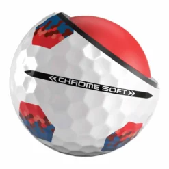 Callaway Chrome Soft TruTrack Red/Blue Golf Balls -Pum Golf Club Shop callaway 2023 chrome soft red blue trutrack golf balls layers itempicture
