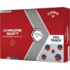 Callaway Chrome Soft TruTrack Red/Blue Golf Balls