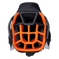 Callaway 2023 ORG 14 Cart Bag -Pum Golf Club Shop callaway 2023 org 14 cart bag black cream plaid orange top itempicture