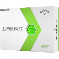Callaway Supersoft Matte Green Personalized Golf Balls