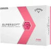 Callaway Supersoft Matte Pink Golf Balls