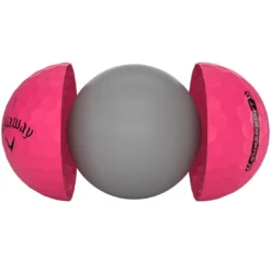 Callaway Supersoft Matte Pink Golf Balls -Pum Golf Club Shop callaway 2023 supersoft matte pink golf balls tech itempicture 1