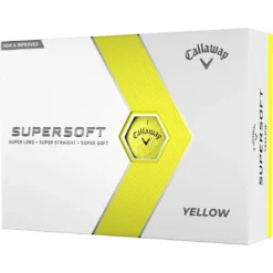 Callaway Supersoft Yellow Personalized Golf Balls