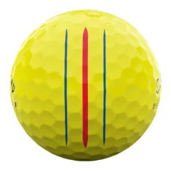 Callaway ERC Soft Yellow Personalized Golf Balls -Pum Golf Club Shop callaway 23 erc soft yellow golf balls track lines itempicture 1