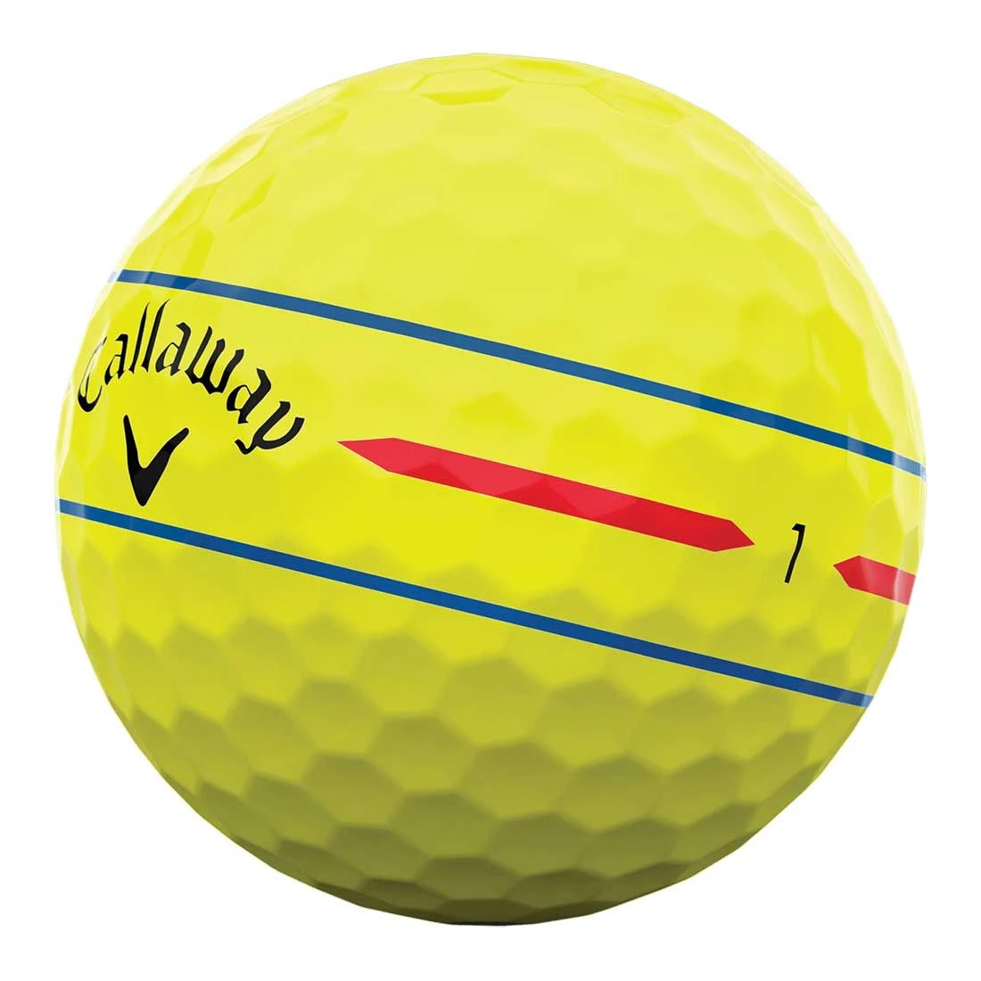 Callaway Chrome Soft 360 Triple Track Yellow Golf Balls 2 Callaway Chrome Soft 360 Triple Track Yellow Golf Balls - Image 2