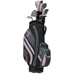 Cleveland Women's Bloom Complete Set 26 Cleveland Women's Bloom Complete Set -Pum Golf Club Shop cleveland 2023 womens bloom complete set black pink headcovers itempicture