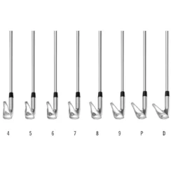 Cleveland Launcher XL Complete Set -Pum Golf Club Shop cleveland launcher xl irons lineup toe itempicture 2