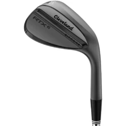 Cleveland RTX 6 ZipCore Black Satin Wedge -Pum Golf Club Shop cleveland rtx 6 zipcore black satin wedge flat itempicture