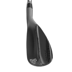 Cleveland RTX ZipCore Black Satin Wedge -Pum Golf Club Shop cleveland rtx zipcore black satin wedge sole view 1