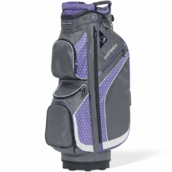 Datrek DG Lite II Cart Bag -Pum Golf Club Shop datrek dg lite ii cart bag charcoal lavender white dots itempicture