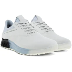 Ecco S-Three Golf Shoes White/Black/Air -Pum Golf Club Shop ecco s three golf shoes white black air pair itempicture