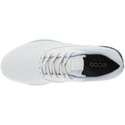 Ecco S-Three Golf Shoes White/Black/Air -Pum Golf Club Shop ecco s three golf shoes white black air top itempicture