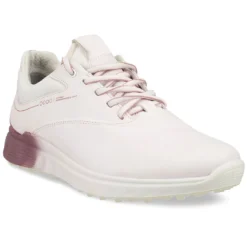 Ecco Women's S-Three Golf Shoes Delicacy/Blush -Pum Golf Club Shop ecco womens s three golf shoes delicacy blush toe itempicture
