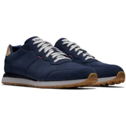 FootJoy Contour Jogger Golf Shoes Navy -Pum Golf Club Shop footjoy contour jogger golf shoes navy 54292 pair itempicture