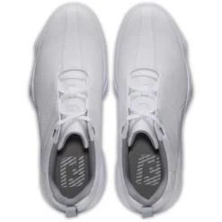 FootJoy EComfort Golf Shoes White -Pum Golf Club Shop footjoy ecomfort golf shoes white 57702 top itempicture