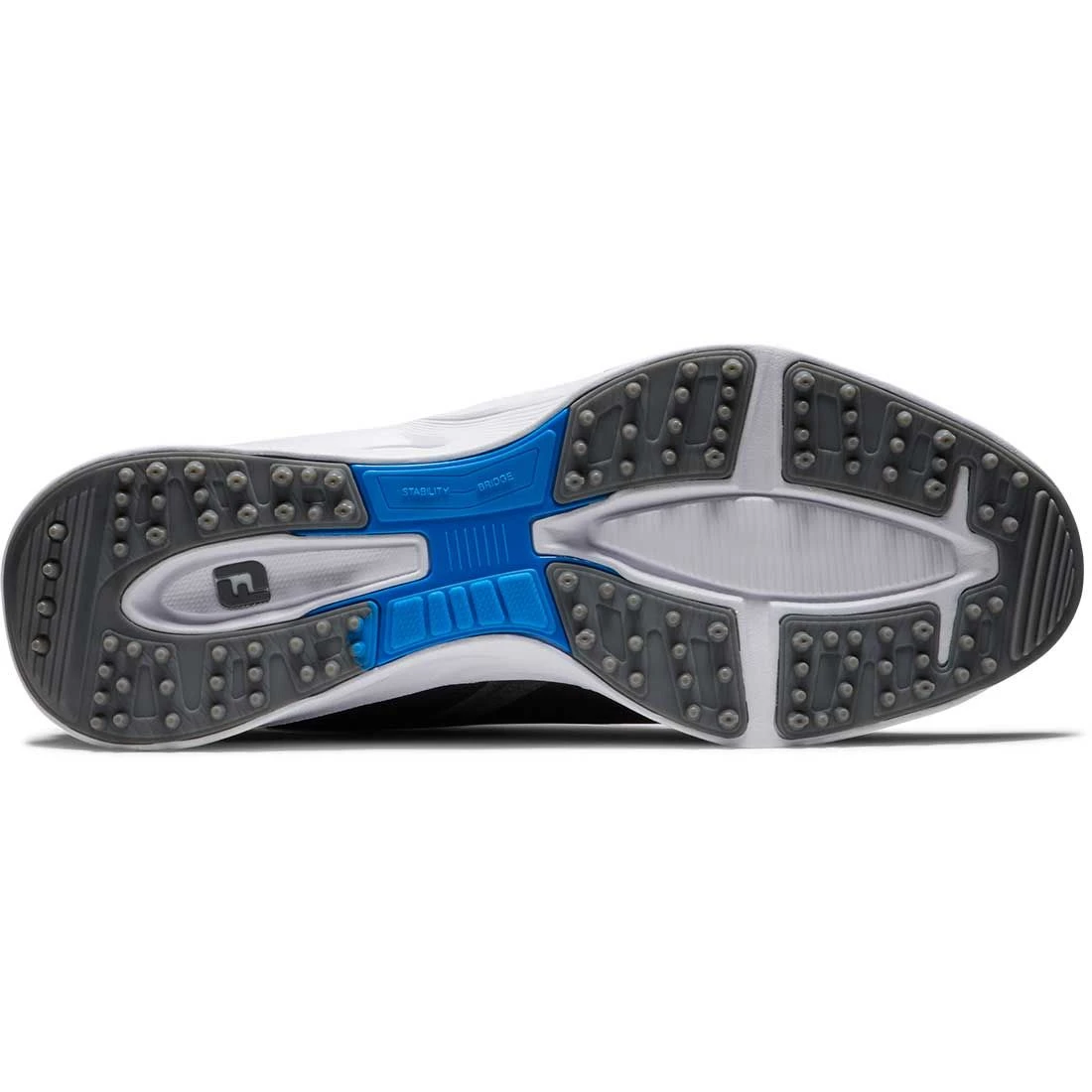 FootJoy FJ Fuel BOA Golf Shoes Black/Blue 2 FootJoy FJ Fuel BOA Golf Shoes Black/Blue - Image 2