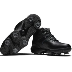 FootJoy Winter Golf Boots Black -Pum Golf Club Shop footjoy golf specialty rain boots black 56724 beauty itempicture