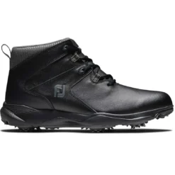 FootJoy Winter Golf Boots Black -Pum Golf Club Shop footjoy golf specialty rain boots black 56724 profile itempicture 9