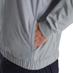 FootJoy Half Zip Windshirt -Pum Golf Club Shop footjoy half zip windshirt grey detail itempicture