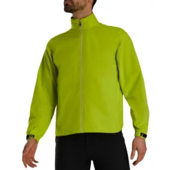 FootJoy HydroLite X Rain Jacket -Pum Golf Club Shop footjoy hydrolite x rain jacket acid green itempicture
